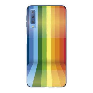Imagem de Capa Case Capinha Samsung Galaxy A7 2018 Arco Iris Tobogã - Showcase
