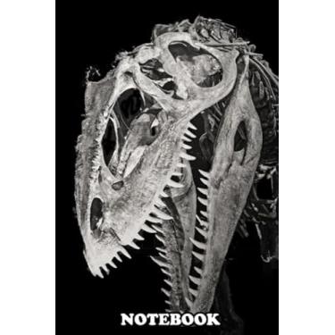 Imagem de Notebook: A Skull Of A Prehistoric Predator , Journal for Writing, College Ruled Size 6" x 9", 110 Pages