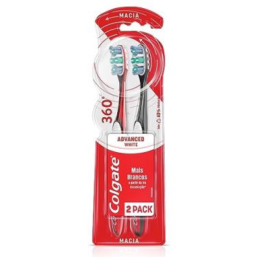 Imagem de Escova Dental Colgate 360º Luminous White 2Unid Promo Leve 2 Pague 1, Cores Sortidas