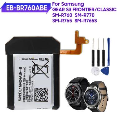 Imagem de Relógio Bateria para Samsung Gear S3 Frontier  EB-BR760ABE  EB-BR760A  SM-R760  SM-R770  SM-R765