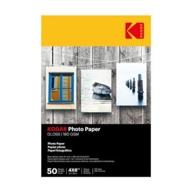 Imagem de Kodak Brilho fotográfico A6 180 GSM