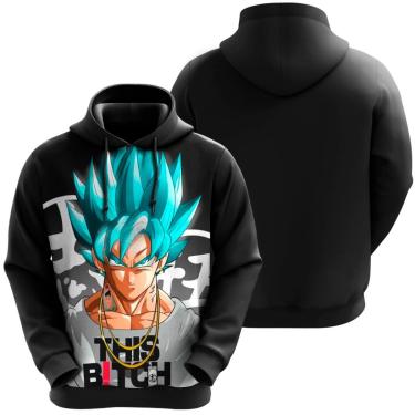 Imagem de Blusa Moletom Sublimação Blusão Full Print com Capuz Anime Novidade-Unissex
