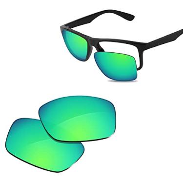Imagem de Glintbay Lentes de óculos de sol de substituição 100% precisas para Ray-Ban RB4234 58 mm - Espelhado verde polarizado