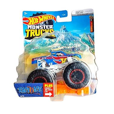 Imagem de Hot Wheels HW Monster Trucks Race Ace Crash Legends 1:64 Scale