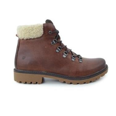 Imagem de Bota Feminina Freeway CB Couro Crazy Horse Mogno BELL-3589-Feminino