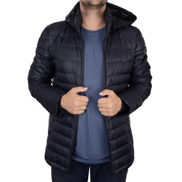 Imagem de Jaqueta Masculina Alpelo Plumas Preta - 402000-Masculino