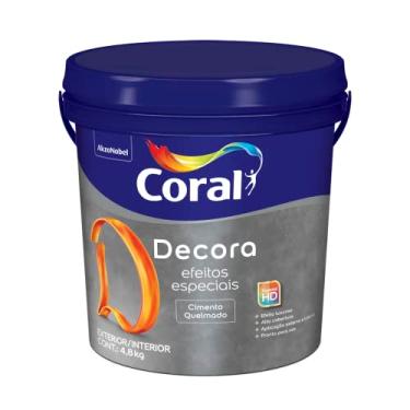 Imagem de DECORA EFEITOS ESPECIAIS CIMENTO QUEIMADO TUBARÃO BRANCO 4,8KG - CORAL