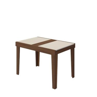 Imagem de Mesa de Jantar Extensível 140 cm Naturalle Imbuia