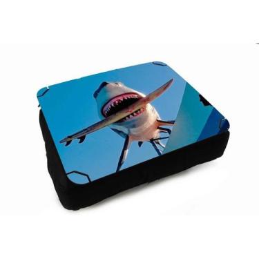 Imagem de Almofada Bandeja para Notebook Laptop Tubarão com Prancha - Deluzz