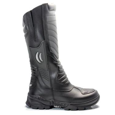 Imagem de Bota Longa Coturno Rocam Bombeiro Civil 100% Couro - FRANBOOTS, 38