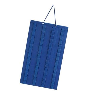 Imagem de TTETTZ Organizador de Armazenamento para Pendurar Carros de Brinquedo Fundido, Comporta 60 Carros de Brinquedo, Exibição de Carros de Brinquedo, Bolsa para P, Azul