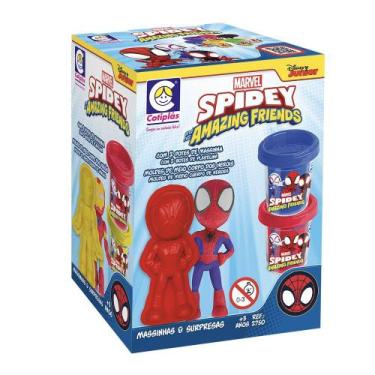 Imagem de Kit Massinha Spidey e Amigos Surpresa - Cotiplás