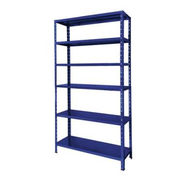 Imagem de Estante de Aço 6 Prateleiras Reguláveis 30cm Multiuso Várias Cores - B