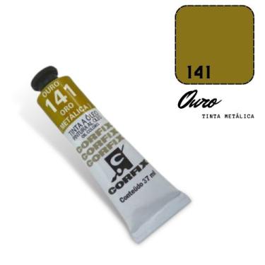 Imagem de Tinta Óleo 37ml Metalica 141 Ouro Corfix