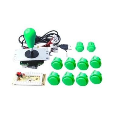 Imagem de Kit DIY Para Console Arcade Com Joystick De 8 Vias E Botões Para PC Ra