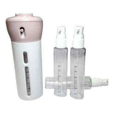 Imagem de Dispenser Para Viagens 4 Em 1 Shampoo Condicionador Higiene - Point Mi