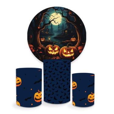Imagem de Painel Decorativo Adulto Infantil Halloween 100% Poliéster - PRESENTE-