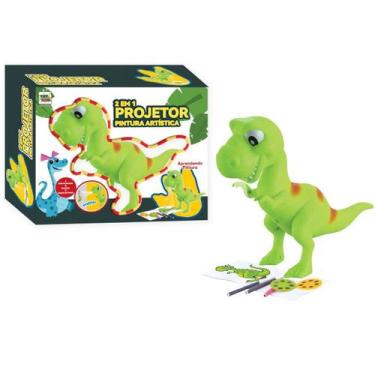 Imagem de Dinossauro Projetor de imagens Educativo Desenhar Colorir Dino - Toy K