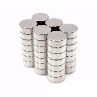 Imagem de 20pcs. Imã De Neodímio 10x4 Super Forte 10mm X 4mm - N35 - Neoimã