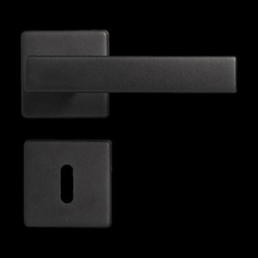 Imagem de Fechadura 408 com Roseta Preto Interna - Pado