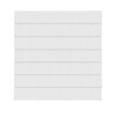 Imagem de Persiana Romana Blackout Branca - 1,90m x 1,30m - RM Policarbonatos e 