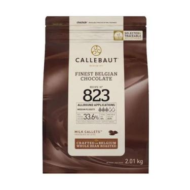 Imagem de Chocolate Belga Callebaut - Gotas Ao Leite - Nº 823 - 2 kg - Rizzo
