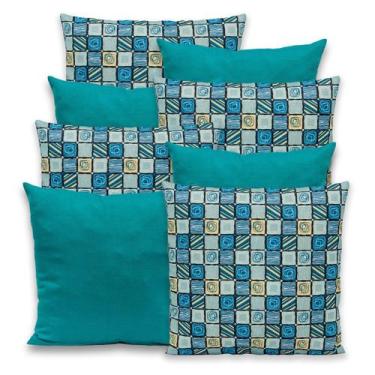 Imagem de Kit 8 Capas de Almofada com Zíper 40cmx40cm Gorgurinho - Dryka Enxovai