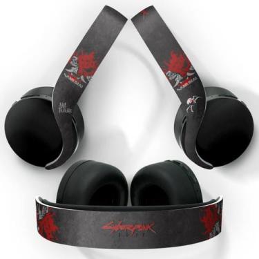 Imagem de Adesivo Compatível PS5 Headset Pulse 3D Playstation 5 Skin - Cyberpunk