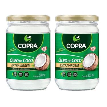 Imagem de Kit 2uni Óleo de Coco Extravirgem 500ml - Copra