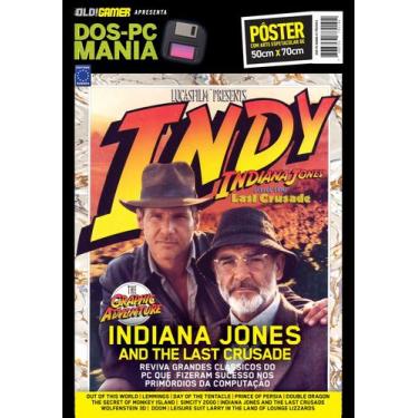 Imagem de Pôster - DOS-PC Games - Indiana Jones and the Last Crusade - Editora E