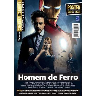 Imagem de Pôster Cinema e Séries Disney+: Homem de Ferro - Arte B - Editora Euro