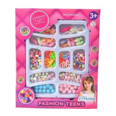 Imagem de Miçangas Fashion Teens Caixa Média - Brinkzania