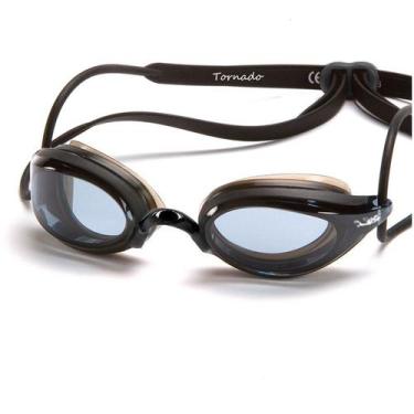 Imagem de Óculos Natação Gold Sports Tornado  Vision High Definition, Preto, Úni