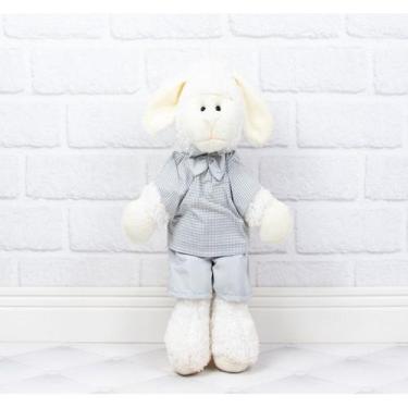 Imagem de Pelucia ovelha fufy 26 cm - shorts e camisa xadrez  - CKD CONFECCOES, 