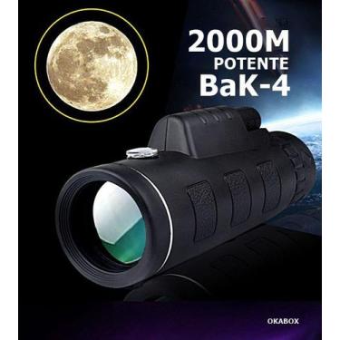 Imagem de BaK-4 Binóculos monóculo10X40 mm Impermeável  2000M - X-ZOOM