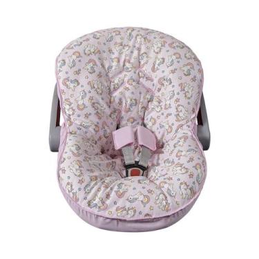Imagem de Capa de Bebê Conforto 100% Algodão Unicórnio - LuckBaby