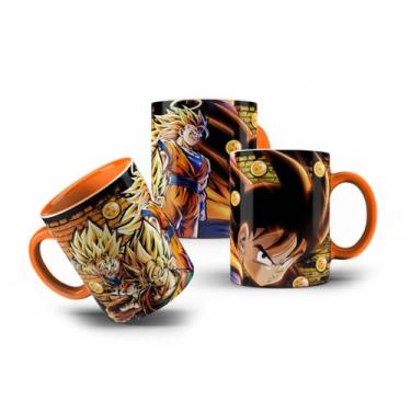 Imagem de Caneca de Porcelana Dragon Ball Z Goku Super Sayajin Legends - LaVince