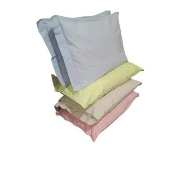 Imagem de 2 Fronha Avulsa 2 Abas Percal 100% Algodão cores - TRISOFT, rosa