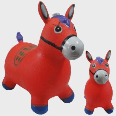 Imagem de Cavalinho Upa Upa Pula Pula Musical Inflável . - fun games