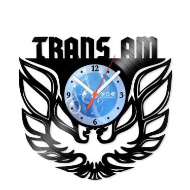 Imagem de Relógio De Parede Disco Vinil Carros - Pontiac Trans Am - VCA-036 - Mo