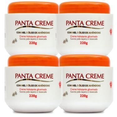 Imagem de Panta Creme Hidratante 220g - 4 unidades - Panta Cosmética