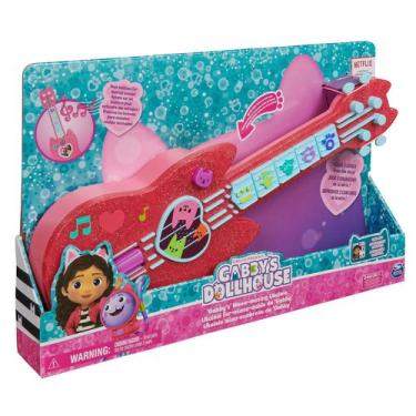 Imagem de Brinquedo Ukulele Gabby Dollhouse Com Som Infantil Musicas - Sunny, Ro