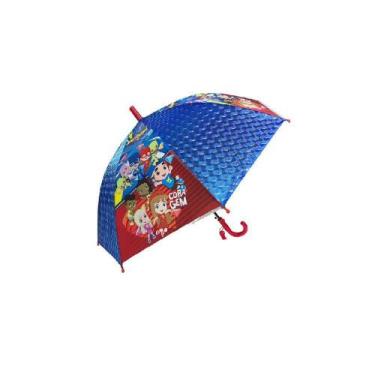 Imagem de Guarda Chuva Infantil Os Aventureiros Azul - Semax