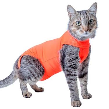 Imagem de Roupinha para Gatos Protetora e Pós-Cirúrgica Pet Freedom Nº 0 - PETFR