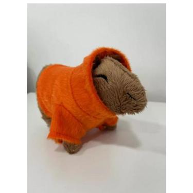 Imagem de Brinquedos De Pelucia Capivara Adorável Fofa Filó  C/ Capuz - Amei, La
