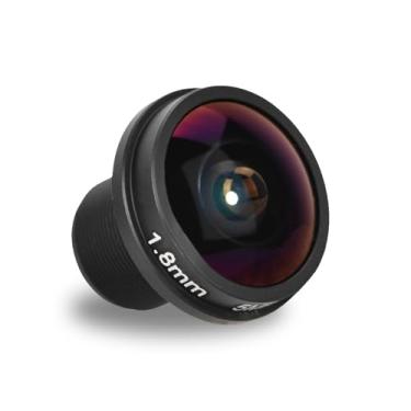 Imagem de ASHATA 1,56 Mm 180° Grande Angular 5MP HD Fisheye Board Lente de Câmera de Segurança para CCTV