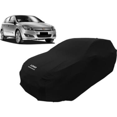Imagem de Capa Automotiva Para Gm Vectra Gt Tecido Helanca Lycra - Mz, Preta