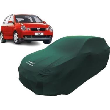 Imagem de Capa Tecido Para Proteção Carro Volkswagen Polo Hatch 2005 - Mz, Verde