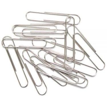 Imagem de Clips Para Papel Documentos Escritório Metal - Yins, 100 Peças 50mm
