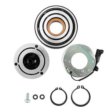 Imagem de Torchbeam Conjunto de embreagem de compressor de ar condicionado automotivo 97275 compatível com Cooper naturalmente aspirado 2002-2008, Cooper Supercharged, 2002-2007 Cooper Turbocharged